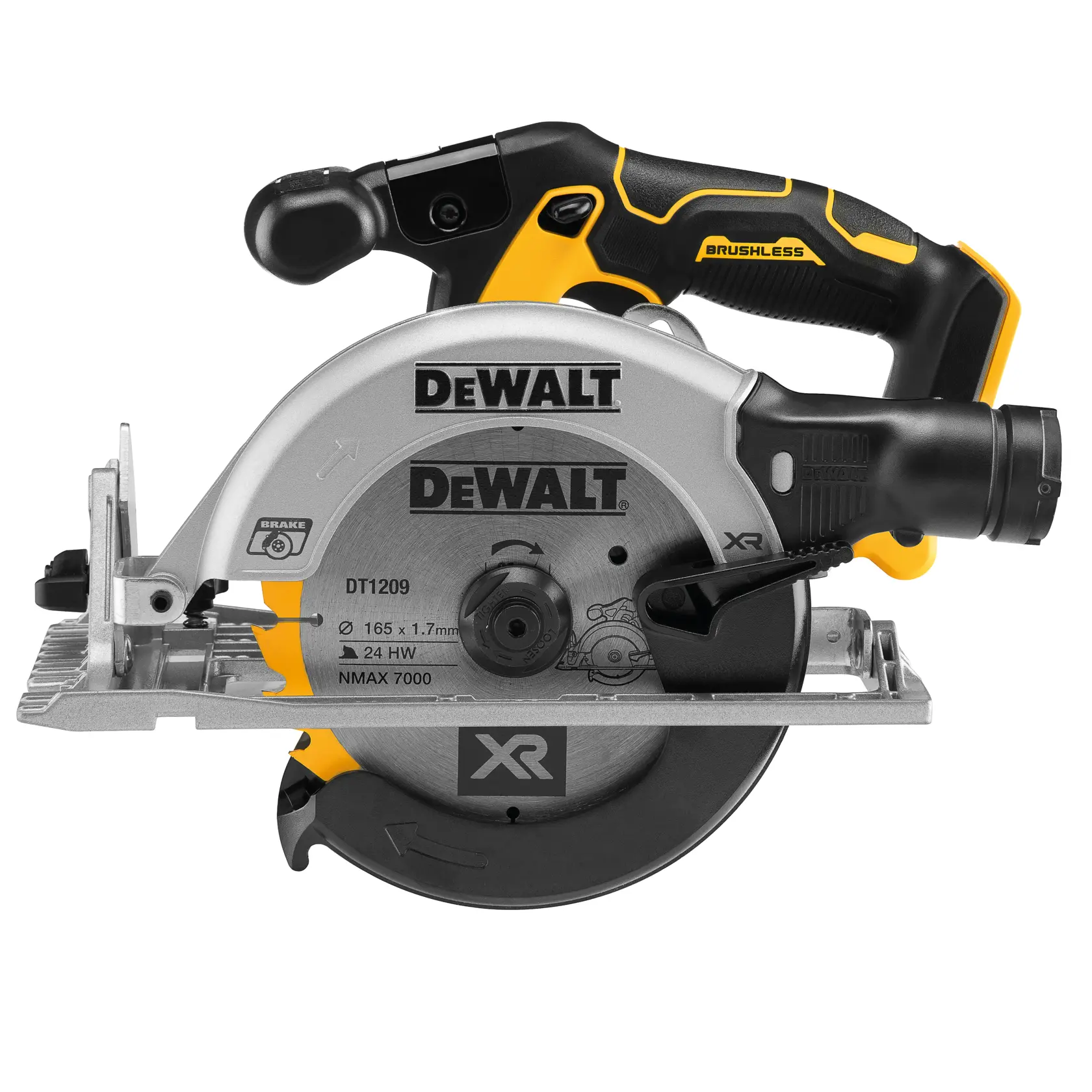 DCS565NT-XJ DEWALT DCS565NT-XJ scie circulaire 165 mm 18V