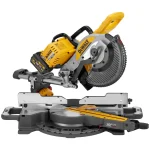 DEWALT DCS727T2-QW scie à onglets 250 mm, vue latérale