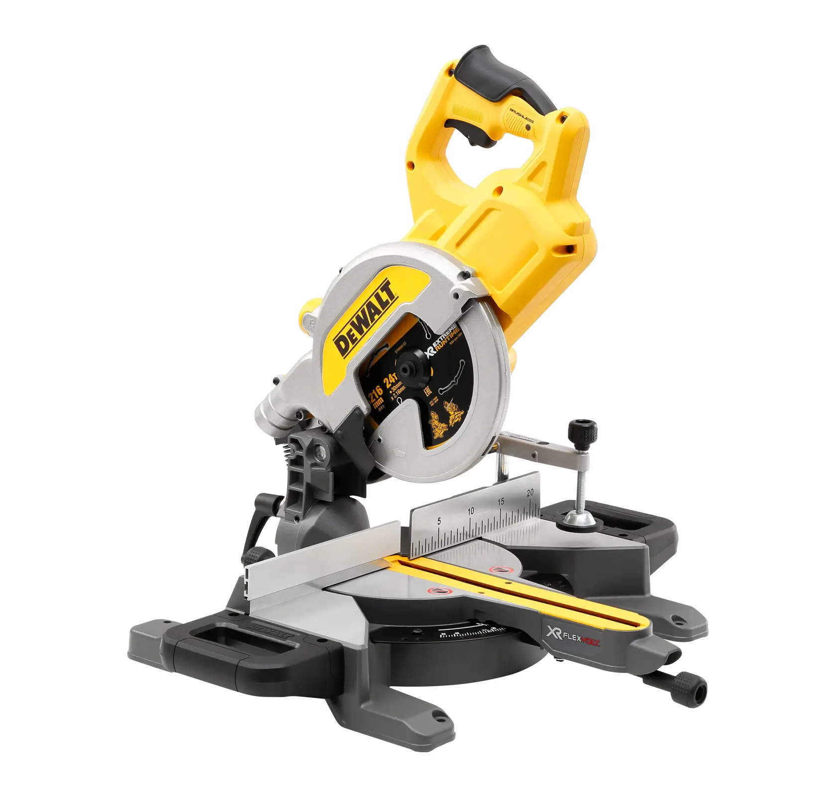 DCS777N-XJ DEWALT DCS777N-XJ scie à onglet radiale 216 mm 54V