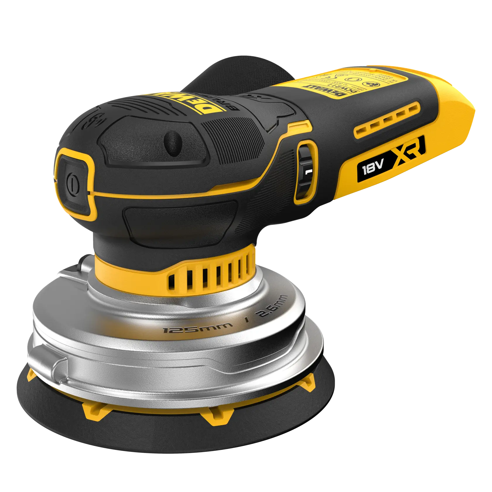 DCW211NT-XJ DEWALT DCW211NT-XJ ponceuse excentrique 125 mm 18V