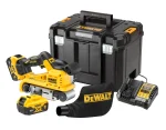 DEWALT DCW220P2-QW levigatrice a nastro con 2 batterie 5 Ah