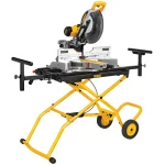 DEWALT DE7260-XJ cavalletto con ruote per troncatrici, dettaglio