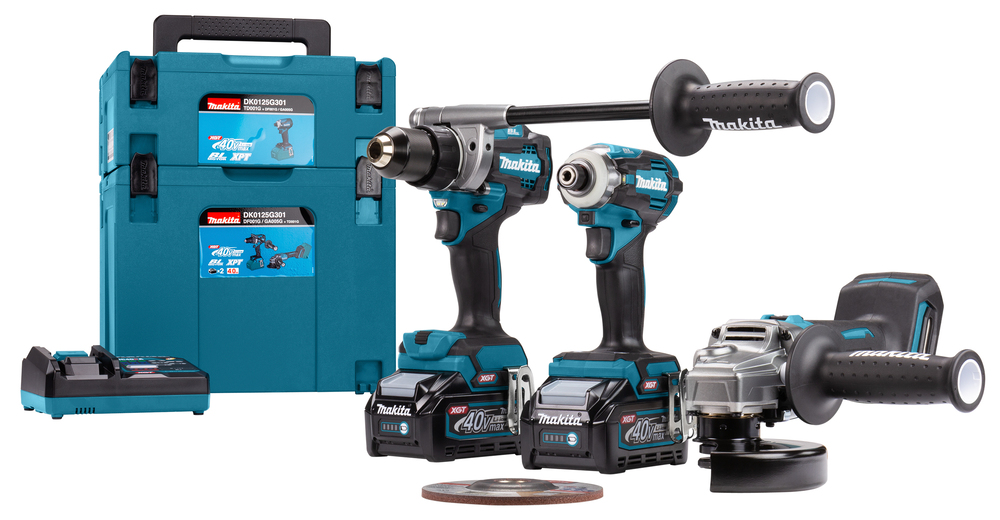 DK0125G301 C1C0 s100.jpg Makita DK0125G301 Combo Kit XGT 40Vmax