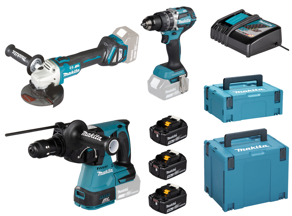 DLX3119TJ C2L0 B.jpg Makita DLX3119TJ Combo Kit LXT