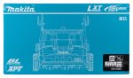 Makita DUV320Z scarificateur LXT