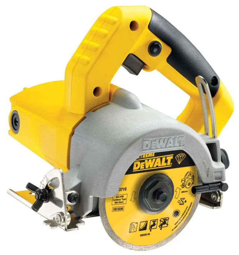 DEWALT DWC410-QS scie à carrelage à eau 110 mm