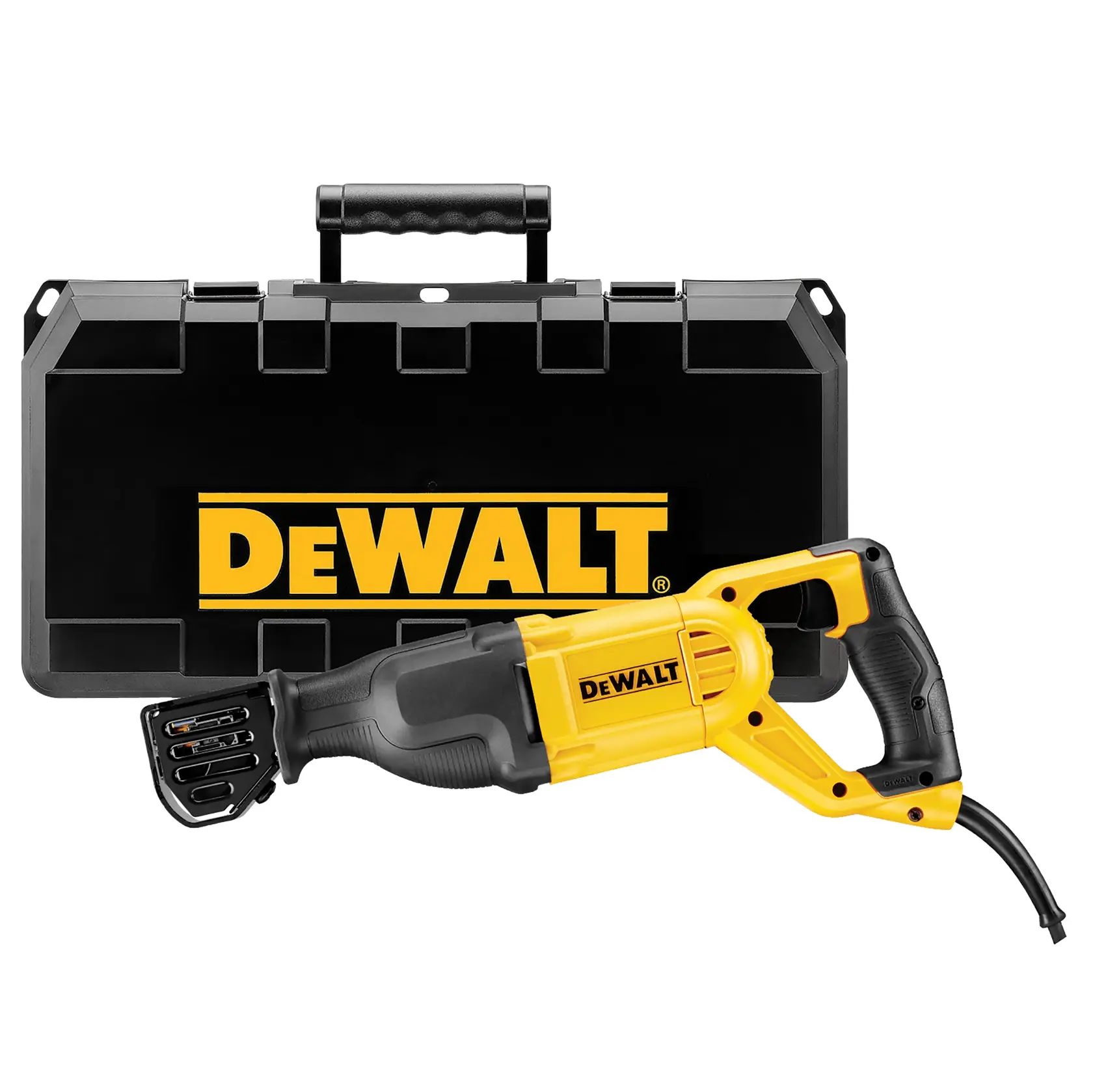 DWE305PK-QS DEWALT DWE305PK-QS scie sabre 1100 W avec coffret de transport