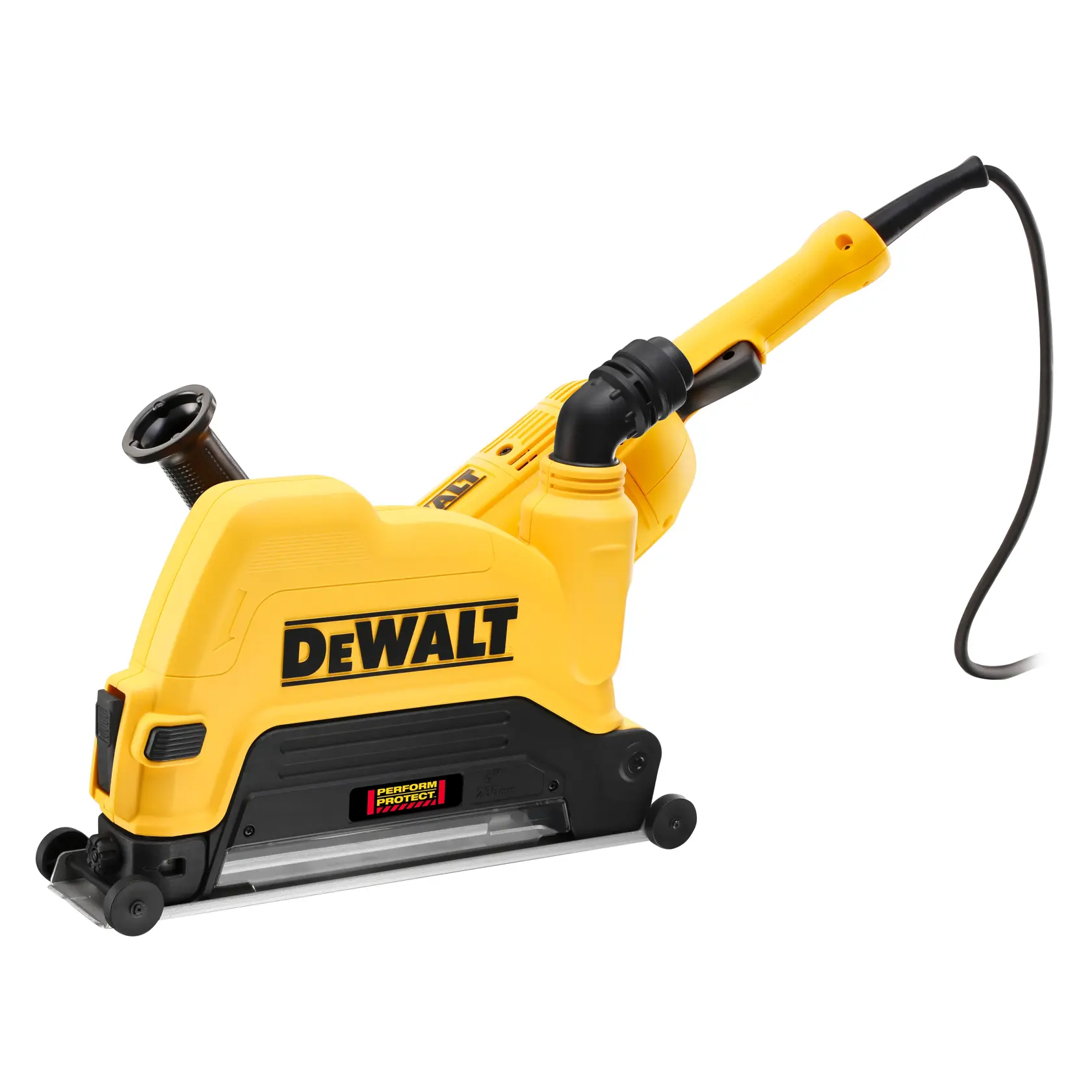 DWE492GK-QS DEWALT DWE492GK-QS meuleuse avec carter d'aspiration