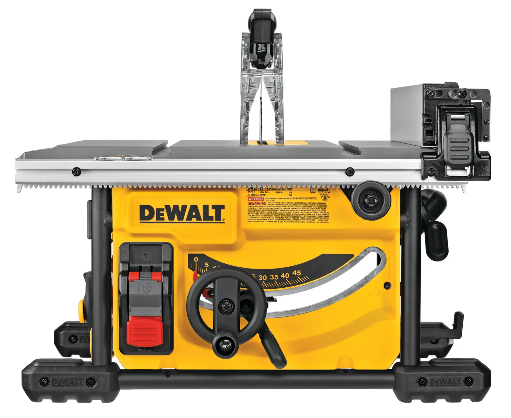 DWE7485-QS DEWALT DWE7485-QS scie sur table compacte 210 mm