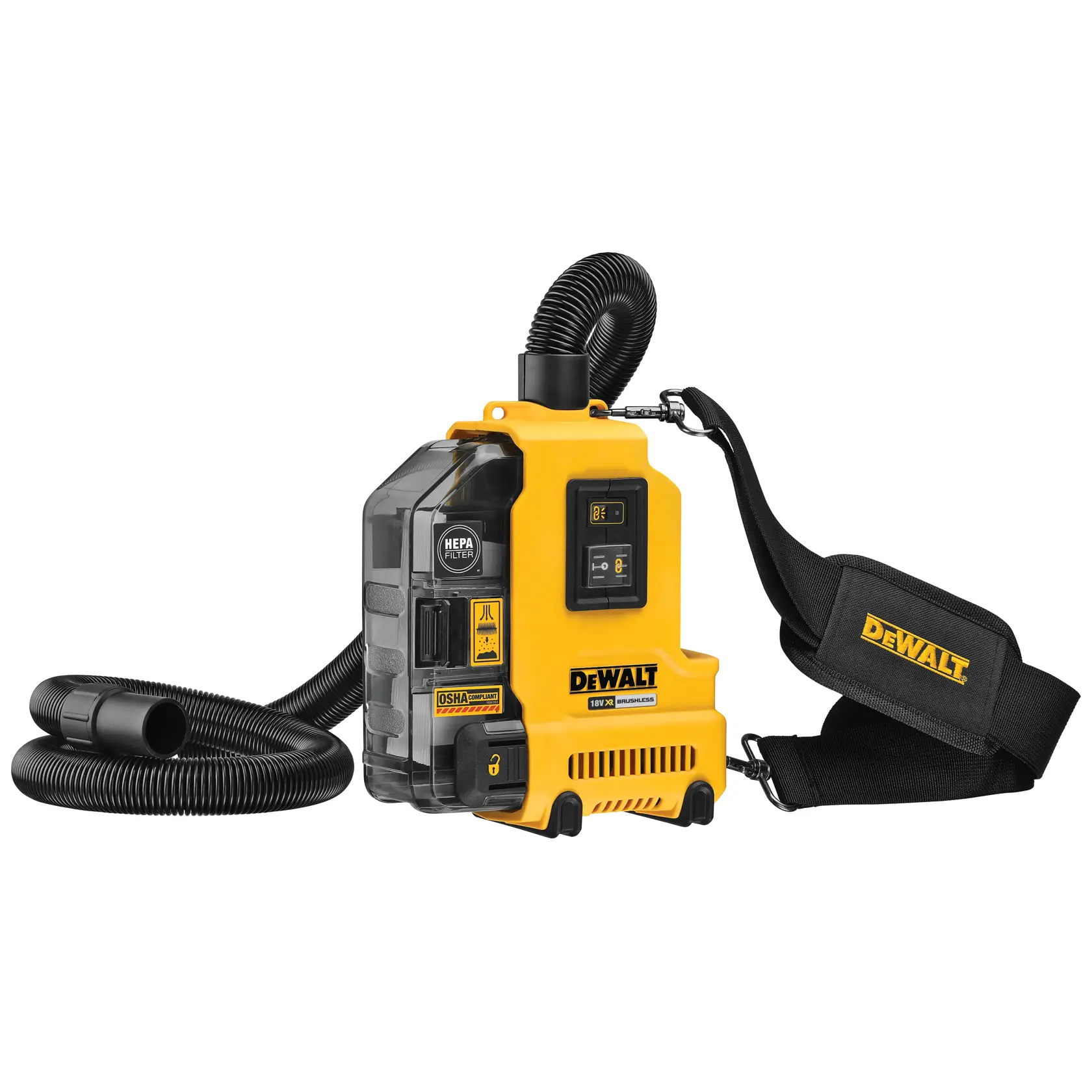DWH161N-XJ DEWALT DWH161N-XJ extracteur de poussière universel 18V