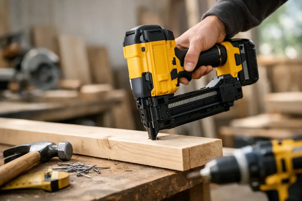 Scegliere una chiodatrice a batteria per legno