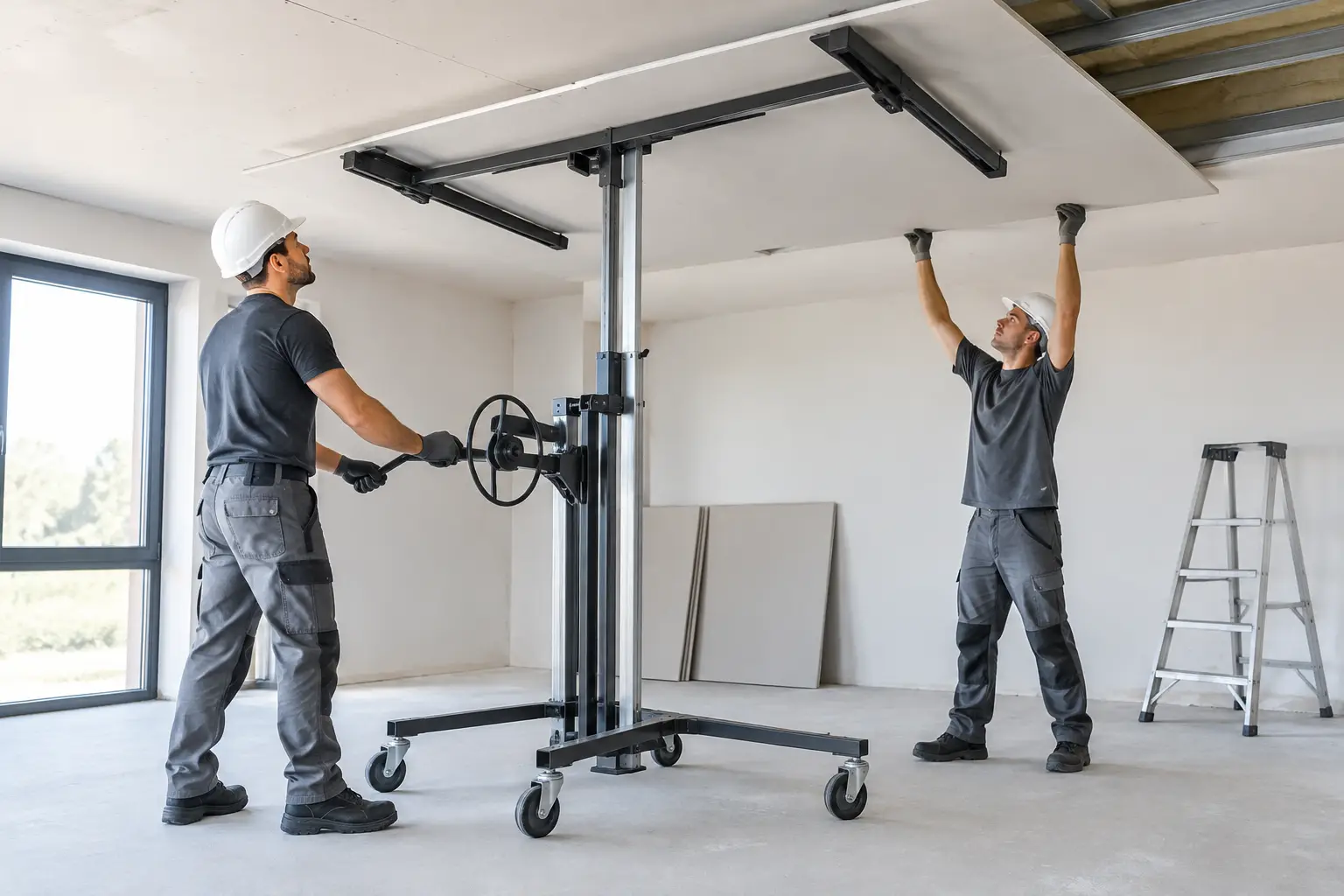 Come usare il sollevatore cartongesso in sicurezza